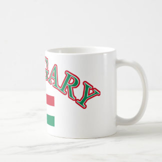 Ungarn-Fußballentwurf Kaffeetasse