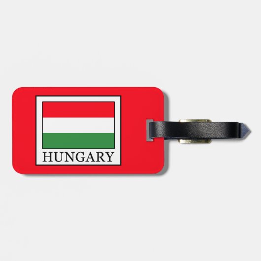 Ungarn Gepäckanhänger (Rückseite horizontal)