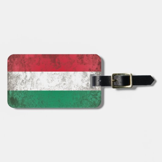 Ungarn Gepäckanhänger (Vorderseite horizontal)