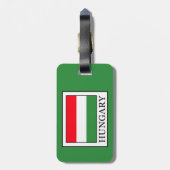 Ungarn Gepäckanhänger (Rückseite vertikal)