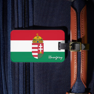 Ungarn Gepäckmarken, patriotische ungarische Flagg Gepäckanhänger