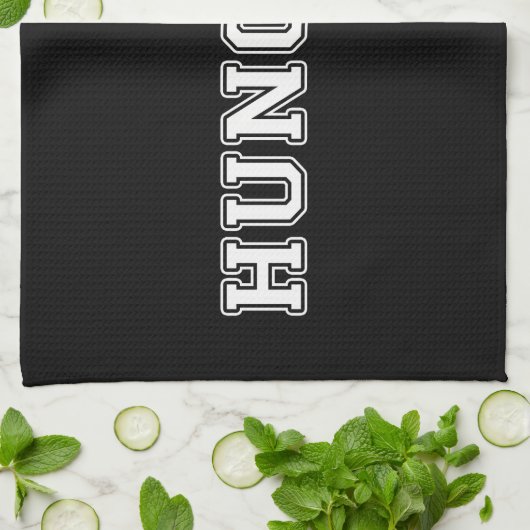 Ungarn Geschirrtuch (Gefaltet)