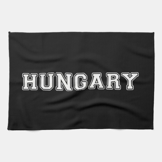 Ungarn Geschirrtuch (Horizontal)