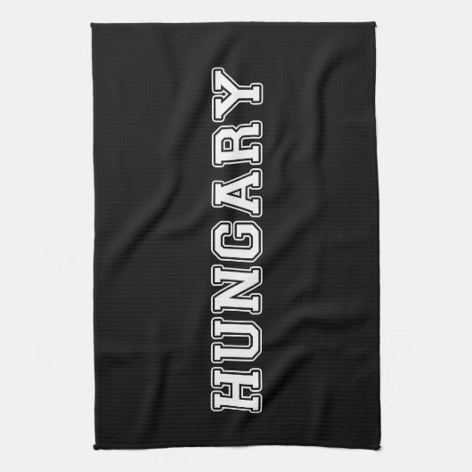 Ungarn Geschirrtuch (Vertikal)