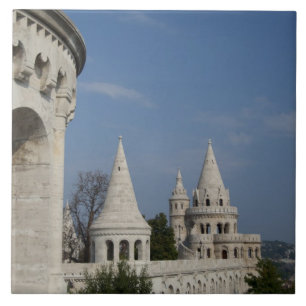 Ungarn, Hauptstadt Budapest. Buda, Burg Fliese