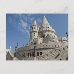Ungarn, Hauptstadt Budapest. Buda, Schloss 2 Postkarte