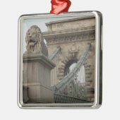 Ungarn, Hauptstadt Budapest. Geschichte 2 Silbernes Ornament (Links)