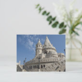 Ungarn, Hauptstadt Stadt Budapest. Buda, Schloss 2 Postkarte (Stehend Vorderseite)