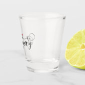 Ungarn Herz-T - Shirt, Ungarisch Schnapsglas (Rechts)