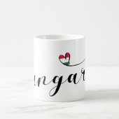 Ungarn Herzliche Tasse, Ungarisch Kaffeetasse (Mittel)