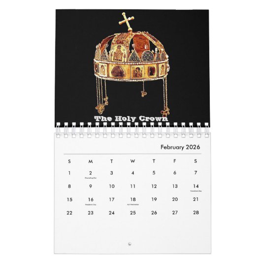 Ungarn Kalender (Feb 2026)