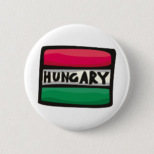 Ungarn-Knopf Button