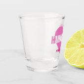 Ungarn Liebe individuelle Name Schnapsglas (Links)