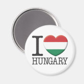 Ungarn Magnet (Vorderseite/Rückseite)