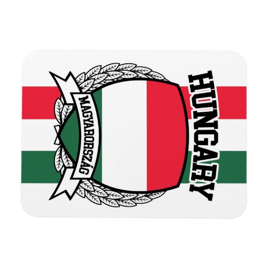 Ungarn Magnet (Horizontal)