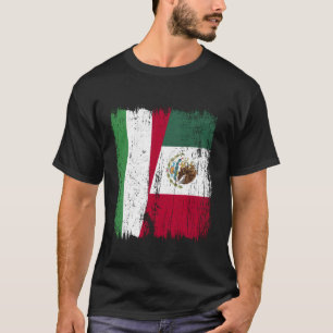 Ungarn Mexiko Halbflagge Ungarisch-Mexikanisches E T-Shirt