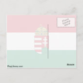 Ungarn mit Waffen (Staat), Ungarn Postkarte (Rückseite)