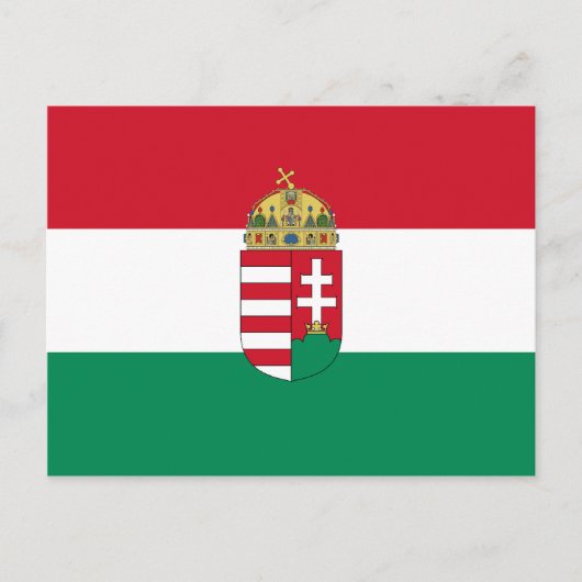 Ungarn mit Waffen (Staat), Ungarn Postkarte (Vorderseite)