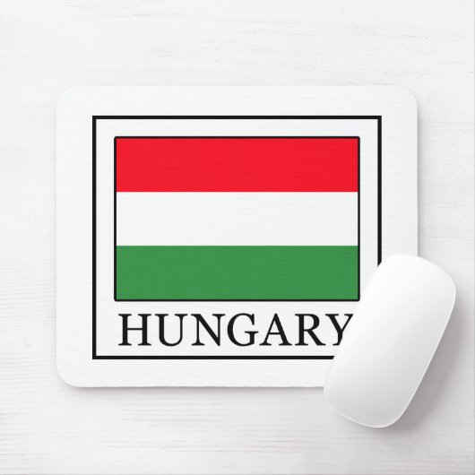 Ungarn Mousepad (Mit Mouse)