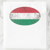 Ungarn Ovaler Aufkleber (Tasche)