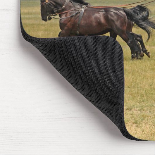 Ungarn - Pferde Mousepad (Ecke)
