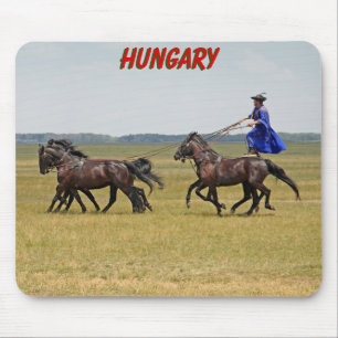 Ungarn - Pferde Mousepad