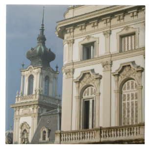 UNGARN, Plattensee-Region, KESZTHELY: Fliese