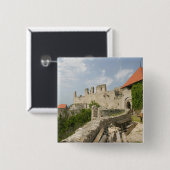 UNGARN, Plattensee-Region, SUMEG: Sumeg Button (Vorne & Hinten)