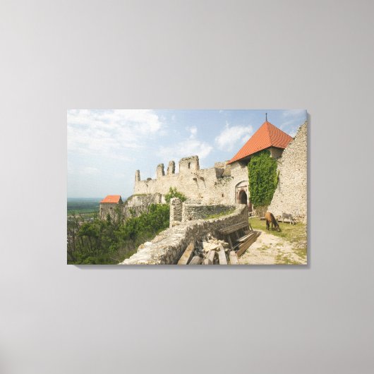 UNGARN, Plattensee Region, SUMEG: Sumeg Leinwanddruck (Vorderseite)