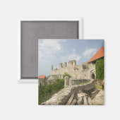 UNGARN, Plattensee Region, SUMEG: Sumeg Magnet (Vorderseite/Rückseite)