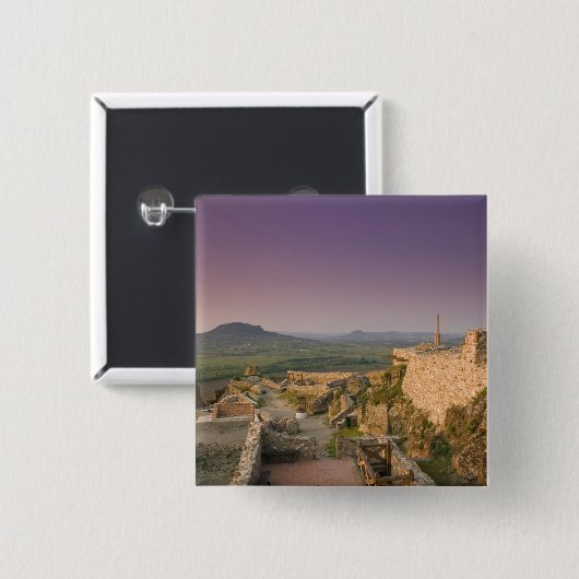 UNGARN, Plattensee-Region, SZIGLIGET: Button (Vorne & Hinten)