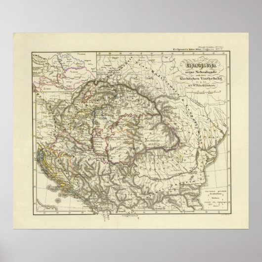 Ungarn Poster (Vorne)