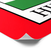 Ungarn Poster (Ecke)