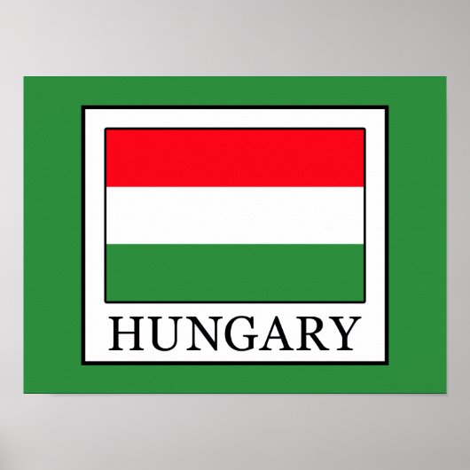 Ungarn Poster (Vorne)
