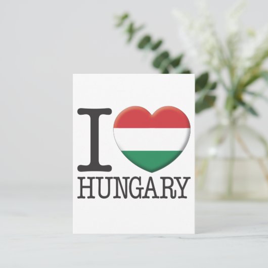Ungarn Postkarte (Stehend Vorderseite)