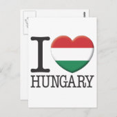 Ungarn Postkarte (Vorne/Hinten)