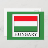 Ungarn Postkarte (Vorne/Hinten)