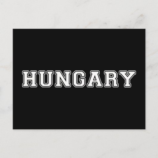 Ungarn Postkarte (Vorderseite)