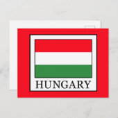 Ungarn Postkarte (Vorne/Hinten)