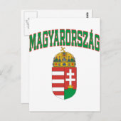 Ungarn Postkarte (Vorne/Hinten)