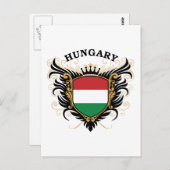 Ungarn Postkarte (Vorne/Hinten)
