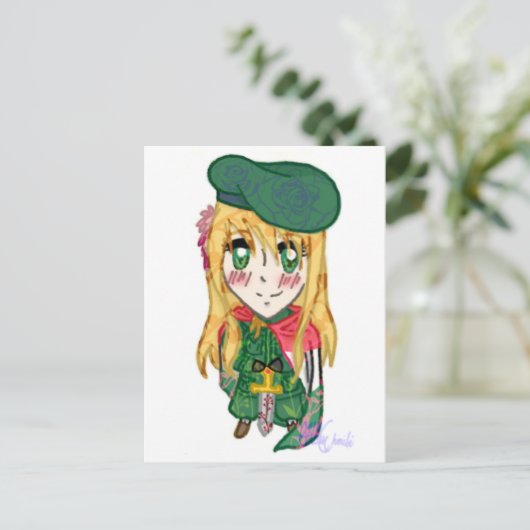 Ungarn Postkarte (Stehend Vorderseite)