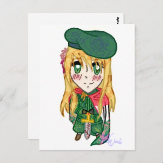 Ungarn Postkarte (Vorne/Hinten)