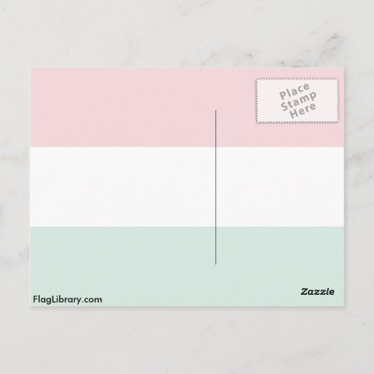 Ungarn Postkarte (Rückseite)