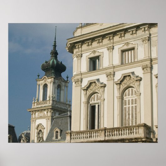 UNGARN, Region Plattensee, KESZTHELY: Poster (Vorne)