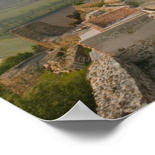 UNGARN, Region Plattensee, SZIGLIGET: Poster (Ecke)