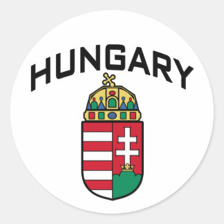Ungarn Runder Aufkleber