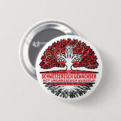 Ungarn Schweiz Ungarisch Schweizer Baum Wurzel Button (Vorne & Hinten)