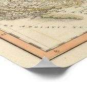 Ungarn, Siebenbürgen, Kroatien Poster (Ecke)