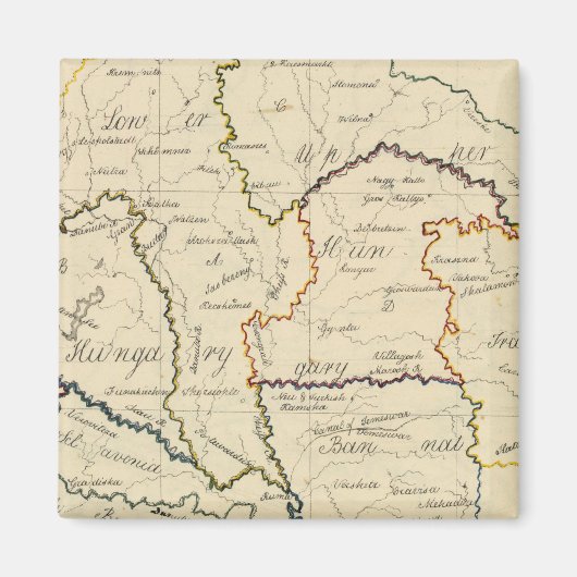 Ungarn, Siebenbürgen Magnet (Vorne)